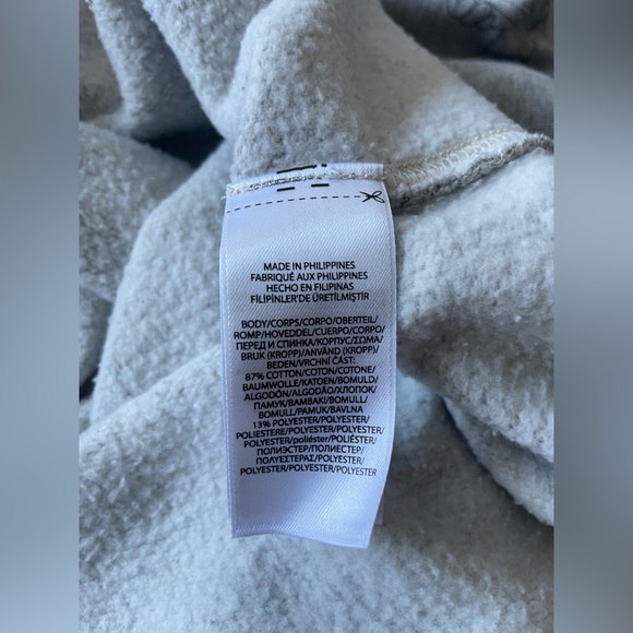 Polo Ralph Lauren 1967 XXL Grey Graffiti Scribble Uni Crewneck Pullover Hoodie - Picture 15 of 16